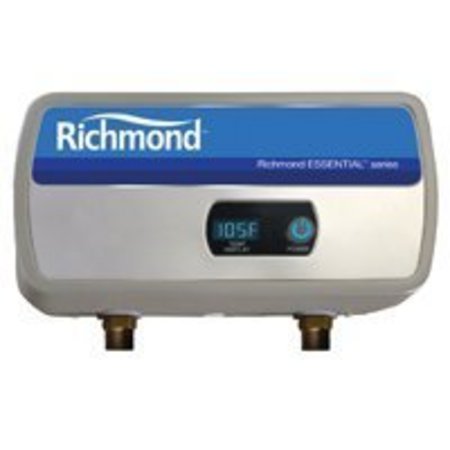 RICHMOND Richmond Essential RMTEX-06 Electric Water Heater, 220 V, 29 A, 5.5 kW RMTEX-06